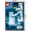 imageTrends International Star Wars A New Hope  Stormtrooper Wall Poster 34L x 224W Barnwood Framed VersionBarnwood Framed Version
