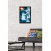 imageTrends International Star Wars A New Hope  Stormtrooper Wall Poster 34L x 224W Barnwood Framed VersionBlack Framed Version