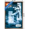 imageTrends International Star Wars A New Hope  Stormtrooper Wall Poster 34L x 224W Barnwood Framed VersionBronze Framed Version