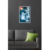imageTrends International Star Wars A New Hope  Stormtrooper Wall Poster 34L x 224W Barnwood Framed VersionGray Framed Version