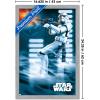 imageTrends International Star Wars A New Hope  Stormtrooper Wall Poster 34L x 224W Barnwood Framed VersionGray Framed Version