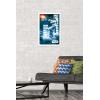 imageTrends International Star Wars A New Hope  Stormtrooper Wall Poster 34L x 224W Barnwood Framed VersionWhite Framed Version