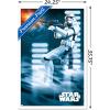 imageTrends International Star Wars A New Hope  Stormtrooper Wall Poster 34L x 224W Barnwood Framed VersionWhite Framed Version
