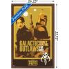imageTrends International Star Wars The Book of Boba Fett  Galactic Outlaws Wall Poster 22375quot x 34quot Premium Unframed VersionMahogany Framed Version