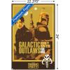 imageTrends International Star Wars The Book of Boba Fett  Galactic Outlaws Wall Poster 22375quot x 34quot Premium Unframed VersionPremium Poster  Clip Bundle