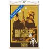 imageTrends International Star Wars The Book of Boba Fett  Galactic Outlaws Wall Poster 22375quot x 34quot Premium Unframed VersionPremium Print and Beechwood Hanger Bundle