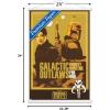 imageTrends International Star Wars The Book of Boba Fett  Galactic Outlaws Wall Poster 22375quot x 34quot Premium Unframed VersionPremium Print and White Hanger Bundle