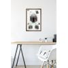 imageTrends International Star Wars The Book of Boba Fett  Helmet Turns Wall Poster 22375quot x 34quot Premium Unframed VersionBronze Framed Version