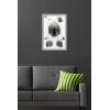 imageTrends International Star Wars The Book of Boba Fett  Helmet Turns Wall Poster 22375quot x 34quot Premium Unframed VersionGray Framed Version