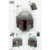 imageTrends International Star Wars The Book of Boba Fett  Helmet Turns Wall Poster 22375quot x 34quot Premium Unframed VersionPremium Unframed Version