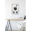 imageTrends International Star Wars The Book of Boba Fett  Helmet Turns Wall Poster 22375quot x 34quot Premium Unframed VersionSilver Framed Version