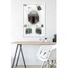 imageTrends International Star Wars The Book of Boba Fett  Helmet Turns Wall Poster 22375quot x 34quot Premium Unframed VersionWhite Framed Version