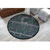 imageUkonic Star Wars Galactic Empire Death Star Area Rug  52Inch Round Floor Rug