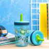 imageZak Designs Star Wars The Mandalorian Kelso Toddler Cups For Travel or At Home 15oz 2Pack Durable Plastic Sippy Cups With LeakProof Design is Perfect For Kids Baby Yoda GroguCampout