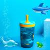 imageZak Designs Star Wars The Mandalorian Kelso Toddler Cups For Travel or At Home 15oz 2Pack Durable Plastic Sippy Cups With LeakProof Design is Perfect For Kids Baby Yoda GroguUnderwater
