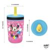 imageZak Designs Star Wars The Mandalorian Kelso Toddler Cups For Travel or At Home 15oz 2Pack Durable Plastic Sippy Cups With LeakProof Design is Perfect For Kids Baby Yoda GroguDisney Minnie Mouse