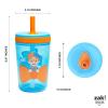 imageZak Designs Star Wars The Mandalorian Kelso Toddler Cups For Travel or At Home 15oz 2Pack Durable Plastic Sippy Cups With LeakProof Design is Perfect For Kids Baby Yoda GroguBlippi
