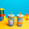 imageZak Designs Star Wars The Mandalorian Kelso Toddler Cups For Travel or At Home 15oz 2Pack Durable Plastic Sippy Cups With LeakProof Design is Perfect For Kids Baby Yoda GroguBlippi