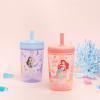 imageZak Designs Star Wars The Mandalorian Kelso Toddler Cups For Travel or At Home 15oz 2Pack Durable Plastic Sippy Cups With LeakProof Design is Perfect For Kids Baby Yoda GroguPrincess
