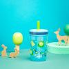 imageZak Designs Star Wars The Mandalorian Kelso Toddler Cups For Travel or At Home 15oz 2Pack Durable Plastic Sippy Cups With LeakProof Design is Perfect For Kids Baby Yoda GroguCampout
