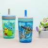 imageZak Designs Star Wars The Mandalorian Kelso Toddler Cups For Travel or At Home 15oz 2Pack Durable Plastic Sippy Cups With LeakProof Design is Perfect For Kids Baby Yoda GroguToy Story 4  Woody  Buzz