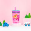 imageZak Designs Star Wars The Mandalorian Kelso Toddler Cups For Travel or At Home 15oz 2Pack Durable Plastic Sippy Cups With LeakProof Design is Perfect For Kids Baby Yoda GroguPaw Patrol  Skye  Everest