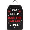 imageDisney Star Wars Rebel Alliance Wood Wall Decor  Pretty Fly for a Jedi Hanging Sign  Funny Star Wars DecorationBlackWhite