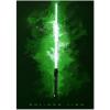 imageDisplate Official Star Wars Metal Poster Magnetic Mounting Included Licensed Artwork Modern Wall Decor Star Wars Lightsabers Darksaber Poster 45 cm x 32 cmQuiGon