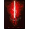imageDisplate Official Star Wars Metal Poster Magnetic Mounting Included Licensed Artwork Modern Wall Decor Star Wars Lightsabers Darksaber Poster 45 cm x 32 cmRevenge of the Sith