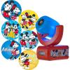 imageProjectables Star Wars LED Night Light Projector Galaxy Projector Plugin DusktoDawnMood Lighting for Kids Adults Collectors Game Room Bedroom Hallway Nursery 43646BlueRed Mickey and Minnie