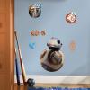 imageRoomMates Star Wars The Force Awakens Ep V2 Bb8 Peel ampamp Stick Giant Wall Decal by RoomMates RMK3147GM