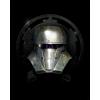 imageRoomMates Star Wars The Mandalorian Helmet Grey Peel ampamp Stick Wall Mural by RoomMates RMK12399M