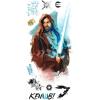 imageRoommates RMK5190GM OBI Wan Kenobi Painted Peel and Stick Wall Decals Blue Black White