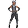 imageSTAR WARS Ahsoka Tano Official Adult Halloween Costume  Jumpsuit with Waist Belt Armbands and Fabric HeadpieceMedium