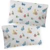 imageSaturday Park Disney Star Wars Droids Pack of 2 Reversible Pillowcase  100 Organic Cotton Double Sided Pillow Cover  GOTS ampamp OekoTEX CertifiedWhite  Sesame Street