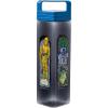 imageSilver Buffalo Star Wars Featuring R2D2 C3PO Chewbacca and Yoda Plastic Square Water Bottle with Lid 25 Ounces