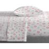 imageStar Wars Dark Side Darth Vader Tech Twin Sheet Set  3 Piece 100 Organic Cotton Sheets with Pillow Cover  GOTS ampamp OekoTEX CertifiedPink  Floral