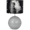 imageStar Wars Death Star 3D Touch Lamp  LED Desk Lamp with Printed Death Star Lamp Shade  USB Lamp  14 Inches