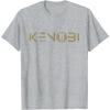 imageStar Wars ObiWan Kenobi Series Logo TShirtHeather Grey