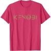 imageStar Wars ObiWan Kenobi Series Logo TShirtRed Heather