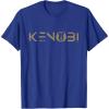 imageStar Wars ObiWan Kenobi Series Logo TShirtRoyal Blue