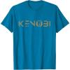 imageStar Wars ObiWan Kenobi Series Logo TShirtSapphire Blue