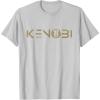 imageStar Wars ObiWan Kenobi Series Logo TShirtSilver Grey