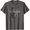 imageStar Wars The Book of Boba Fett Built to Roam the Galaxy TShirtAsphalt Grey