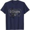 imageStar Wars The Book of Boba Fett Built to Roam the Galaxy TShirtNavy Blue