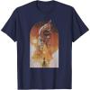 imageStar Wars The Book of Boba Fett Ship Tatooine TShirtNavy Blue