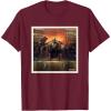 imageStar Wars The Book of Boba Fett and Fennec Shand Polaroid TShirtBurgundy