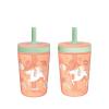 imageZak Designs Star Wars The Mandalorian Kelso Toddler Cups For Travel or At Home 15oz 2Pack Durable Plastic Sippy Cups With LeakProof Design is Perfect For Kids Baby Yoda GroguUnicorn
