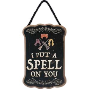 imageDisney Star Wars Baby Yoda No Tricks All Treats Halloween Hanging Wood Wall Decor  Cute Baby Yoda Halloween SignBlackCream