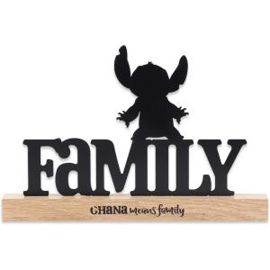 imageDisney Star Wars Baby Yoda Welcome Tabletop Decor  May the Force Be With You Metal Baby Yoda Decoration on Black Wood BaseBlack